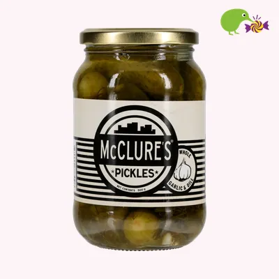 McClures Pickles Whole Garlic & Dill Gherkins
