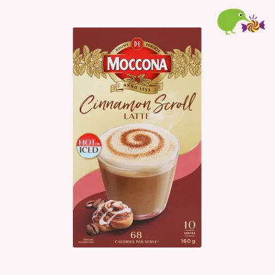 Moccona Cinnamon Scroll Latte Coffee Sachets