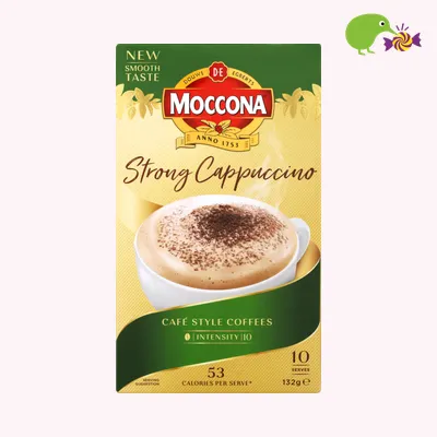 Moccona Strong Cappuccino Coffee Sachets