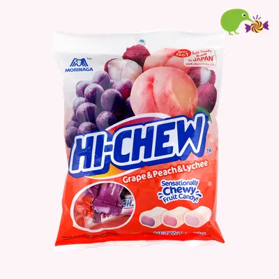 Morinaga Hi-Chew Grape Peach & Lychee Mix
