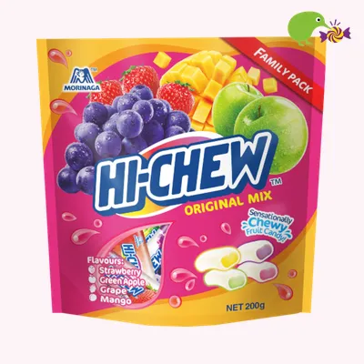 Morinaga Hi-Chew Original Mix Family Pack Chewy Fruit Candy
