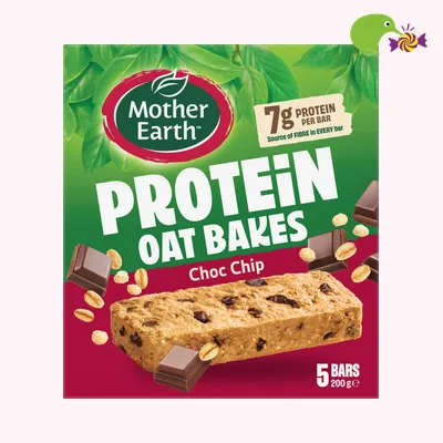 Mother Earth Chocolate Chip Protein Oat Bakes