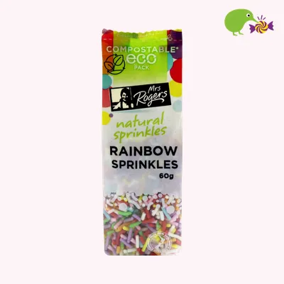 Mrs Rogers Natural Rainbow Sprinkles