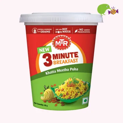 MTR Khatta Meetha Poha 3 Minute Breakfast