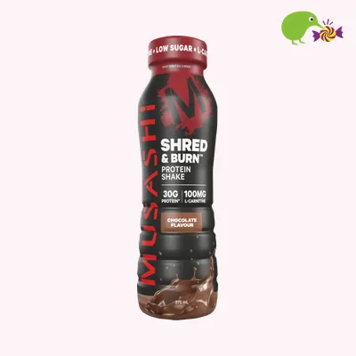 Musashi Chocolate Flavour Shred & Burn Protein Shake