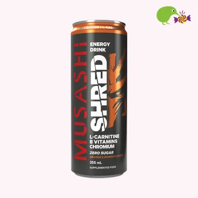 Musashi Orange & Mango Shred Energy Drink