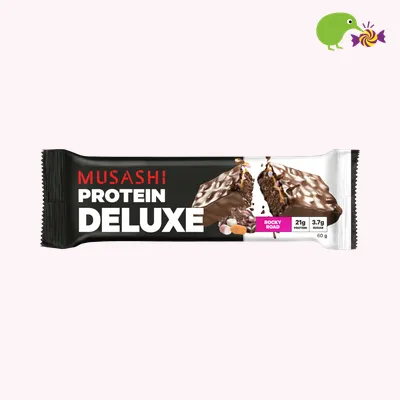 Musashi Rocky Road Flavour Deluxe Protein Bar