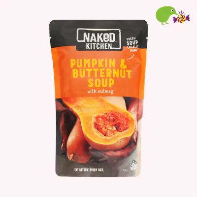 Naked Pumpkin & Butternut Soup With Nutmeg