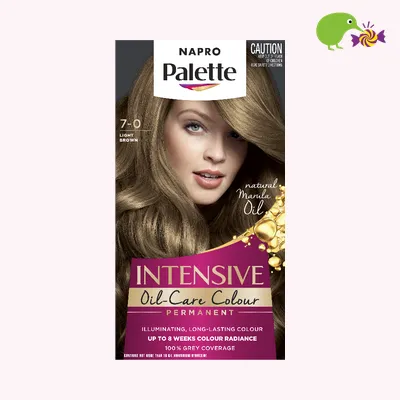 Napro Palette Intensive Light Brown 7-0 Hair Colour