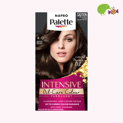 Napro Palette Intensive Medium Brown 4-0 Hair Colour