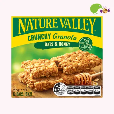 Nature Valley Oats & Honey Crunchy Granola Bars