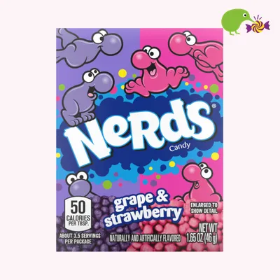 NERDS Dual Chamber Grape & Strawberry Candy