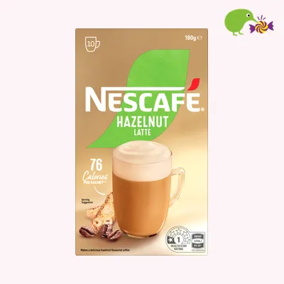 Nescafe Hazelnut Latte Coffee Sachets