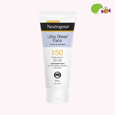 Neutrogena Ultra Sheer Face Lotion Sunscreen SPF50