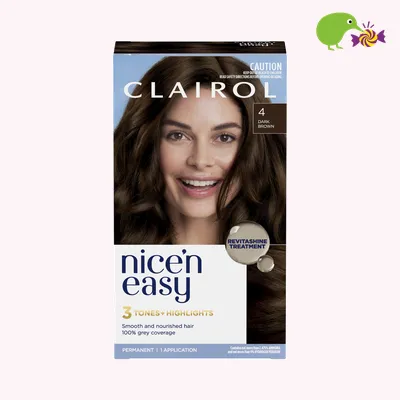 Nice'n Easy Dark Brown 4 Hair Colour