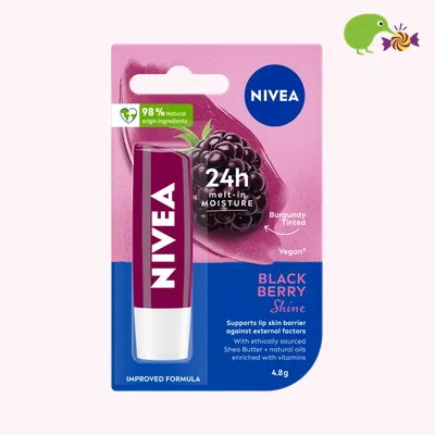 Nivea Blackberry Shine Lip Balm