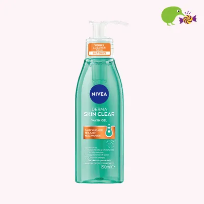 Nivea Derma Skin Clear Wash Gel