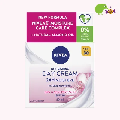 Nivea Dry & Sensitive Skin Nourishing Day Cream SPF30