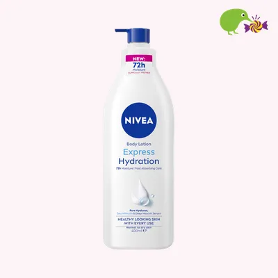 Nivea Express Hydration 72hr Moisture Body Lotion