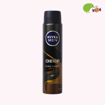 Nivea Men Deep Black Carbon Espresso 48Hr Anti-Perspirant Deodorant