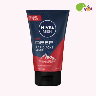 Nivea Men Deep Rapid Acne Clear Face Wash