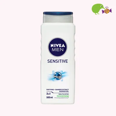 Nivea Men Sensitive Soothing + Bamboo Extract Shower Gel