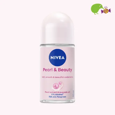 Nivea Pearl & Beauty 72Hr Protection Anti-Perspirant Deodorant Roll On