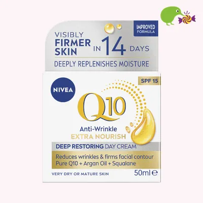 Nivea Q10 Anti-Wrinkle Extra Nourish Deep Restoring Day Cream SPF15