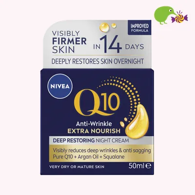 Nivea Q10 Anti-Wrinkle Extra Nourish Deep Restoring Night Cream