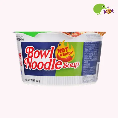 Nongshim Hot & Spicy Ramyun Bowl Noodle Soup