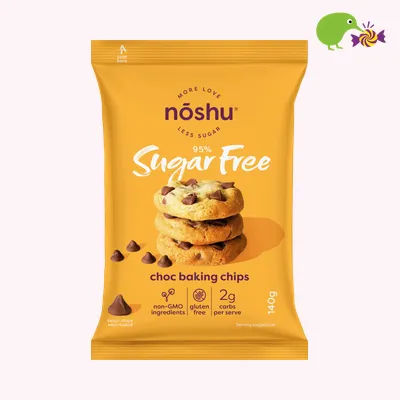 Noshu 95% Sugar Free Choc Baking Chips
