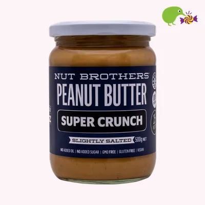 Nut Brothers Super Crunch Lightly Salted Peanut Butter