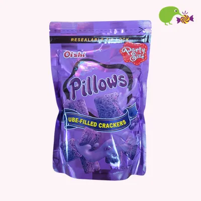 Oishi Ube-filled Crackers