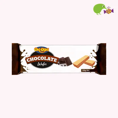 Oki Doki Chocolate Flavoured Wafers