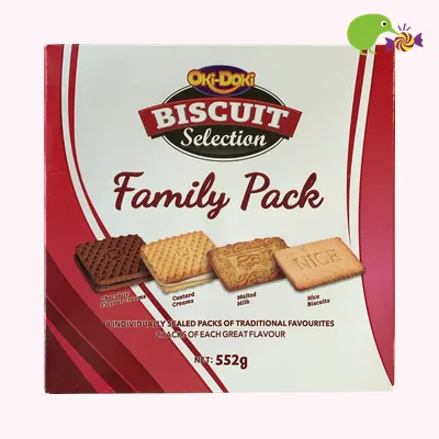 Oki Doki Family Pack Selection Biscuits