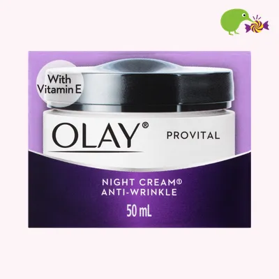 Olay Anti-Wrinkle Provital Night Cream For Mature Skin