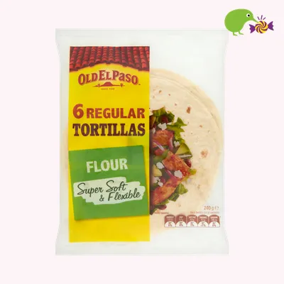 Old El Paso Flour Regular Tortillas