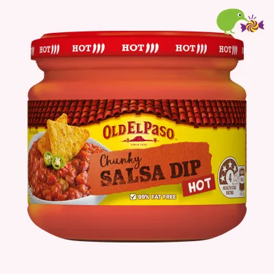 Old El Paso Hot Chunky Salsa Dip