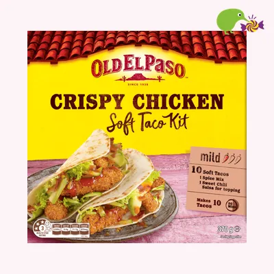 Old El Paso Mild Crispy Chicken Soft Taco Kit