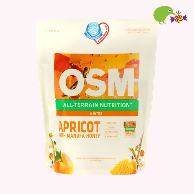 One Square Meal All-Terrain Nutrition Apricot & Manuka Honey Bites