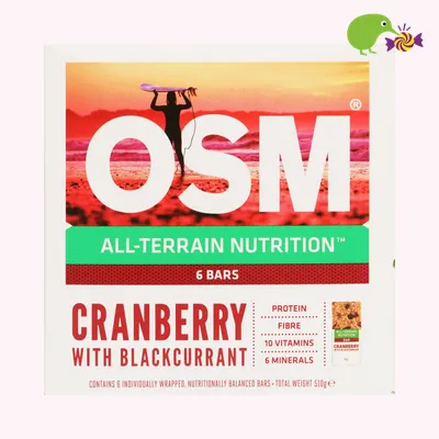 One Square Meal All-Terrain Nutrition Cranberry With Blackcurrant Bars