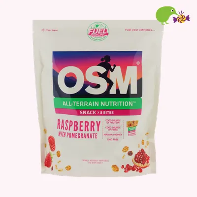 One Square Meal All Terrain Nutrition Raspberry With Pomegranate Bites