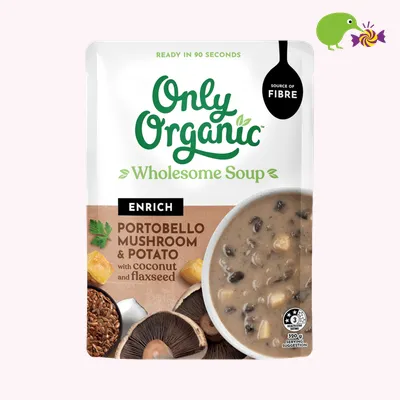Only Organic Enrich Portobello Mushroom & Potato Wholesome Soup