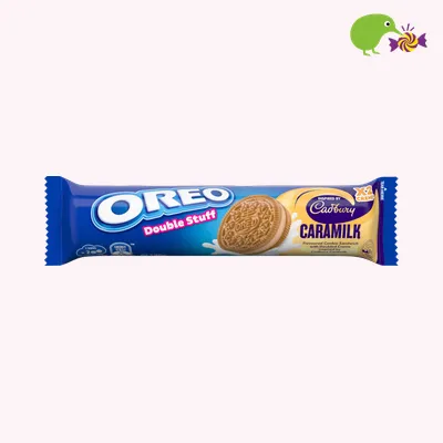 Oreo Caramilk Double Stuff Biscuits