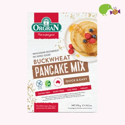 Orgran Gluten Free Buckwheat Pancake Mix