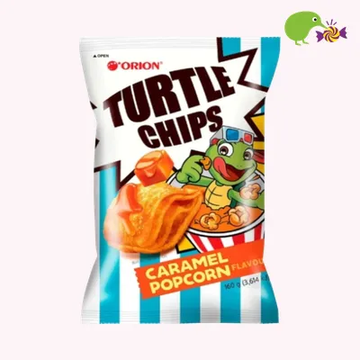 Orion Caramel Popcorn Turtle Chips