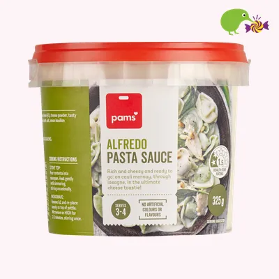 Pams Alfredo Pasta Sauce