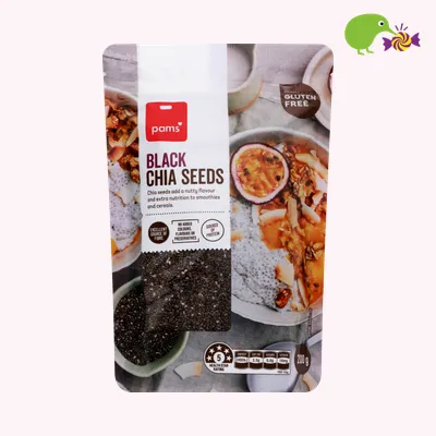 Pams Black Chia Seeds