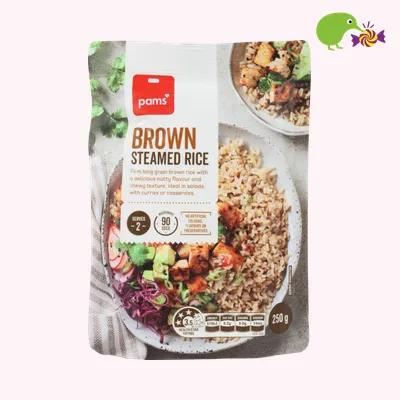 Pams Brown Steamed Rice