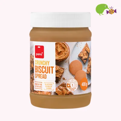 Pams Crunchy Biscuit Spread